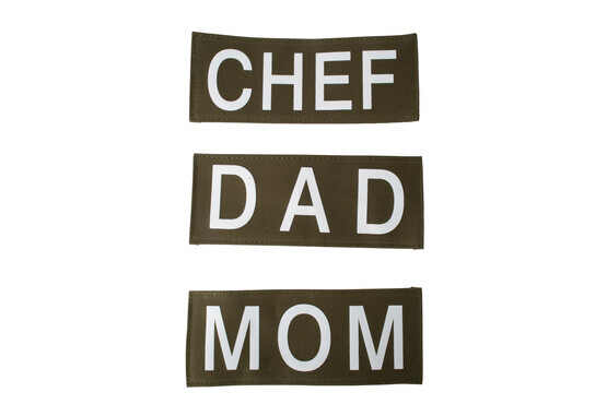 Primary Arms morale patches for chefs apron
